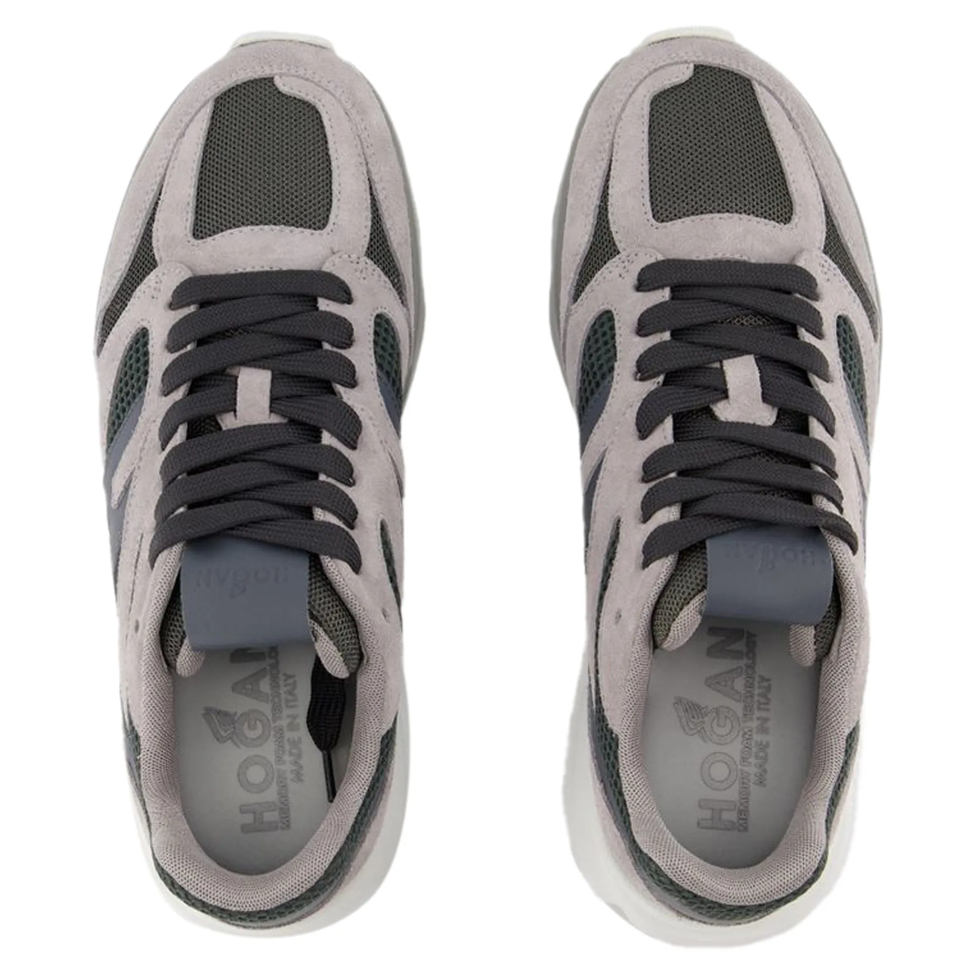 Allacc Sneakers - Hogan - Leather - Grey