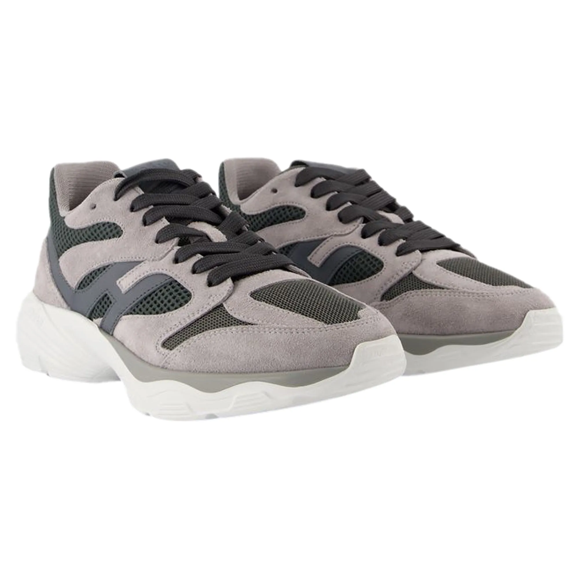 Allacc Sneakers - Hogan - Leather - Grey
