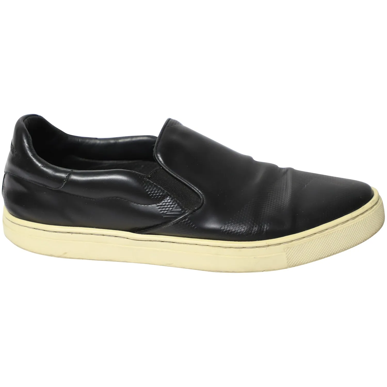 Burberry Sneakers in Black Leather