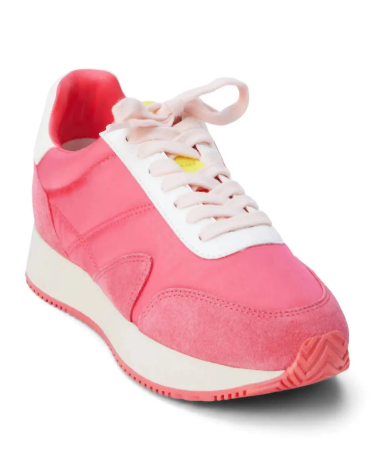 Farrah Sneaker In Bright Pink