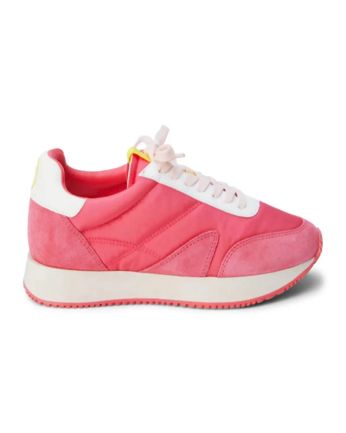 Farrah Sneaker In Bright Pink