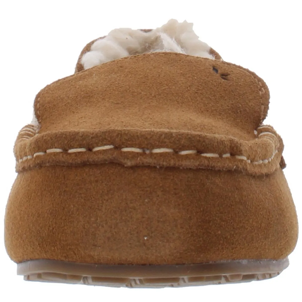 Lezly Womens Suede Slip On Loafers