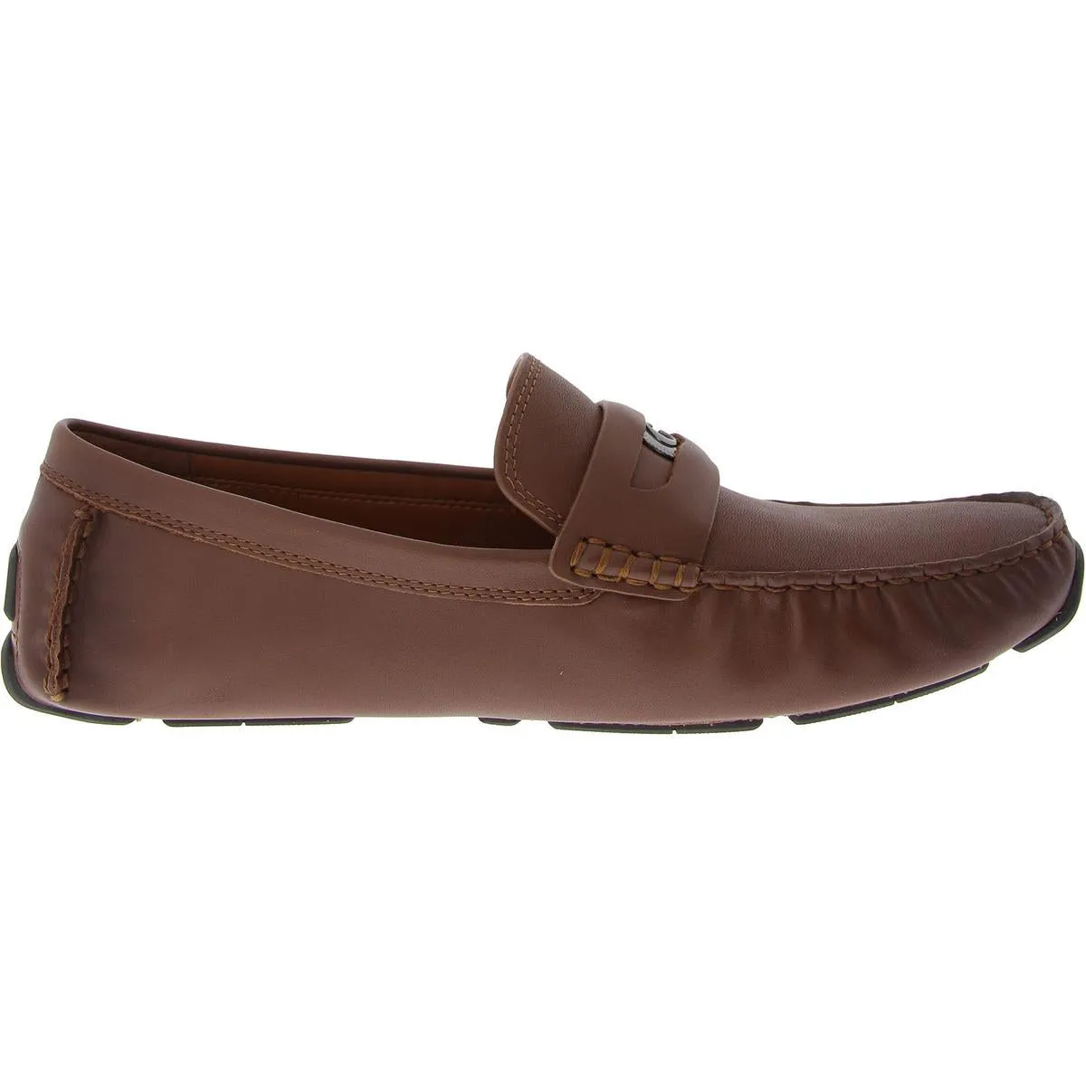 Mens Leather Driving Loafers