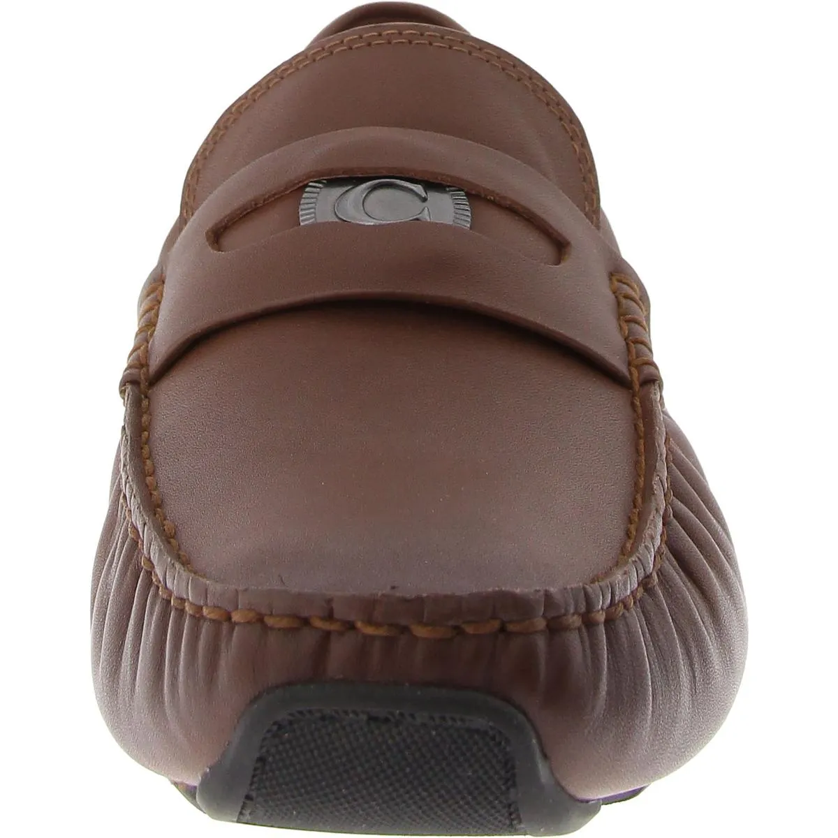 Mens Leather Driving Loafers