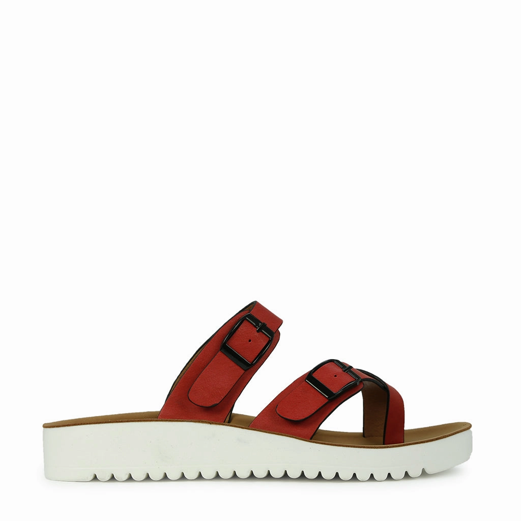NIN DOUBLE STRAP SANDAL