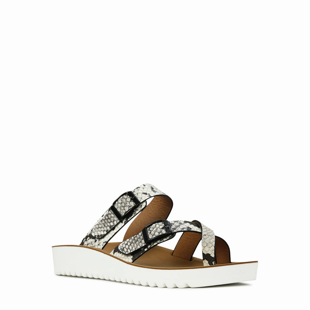 NIN DOUBLE STRAP SANDAL