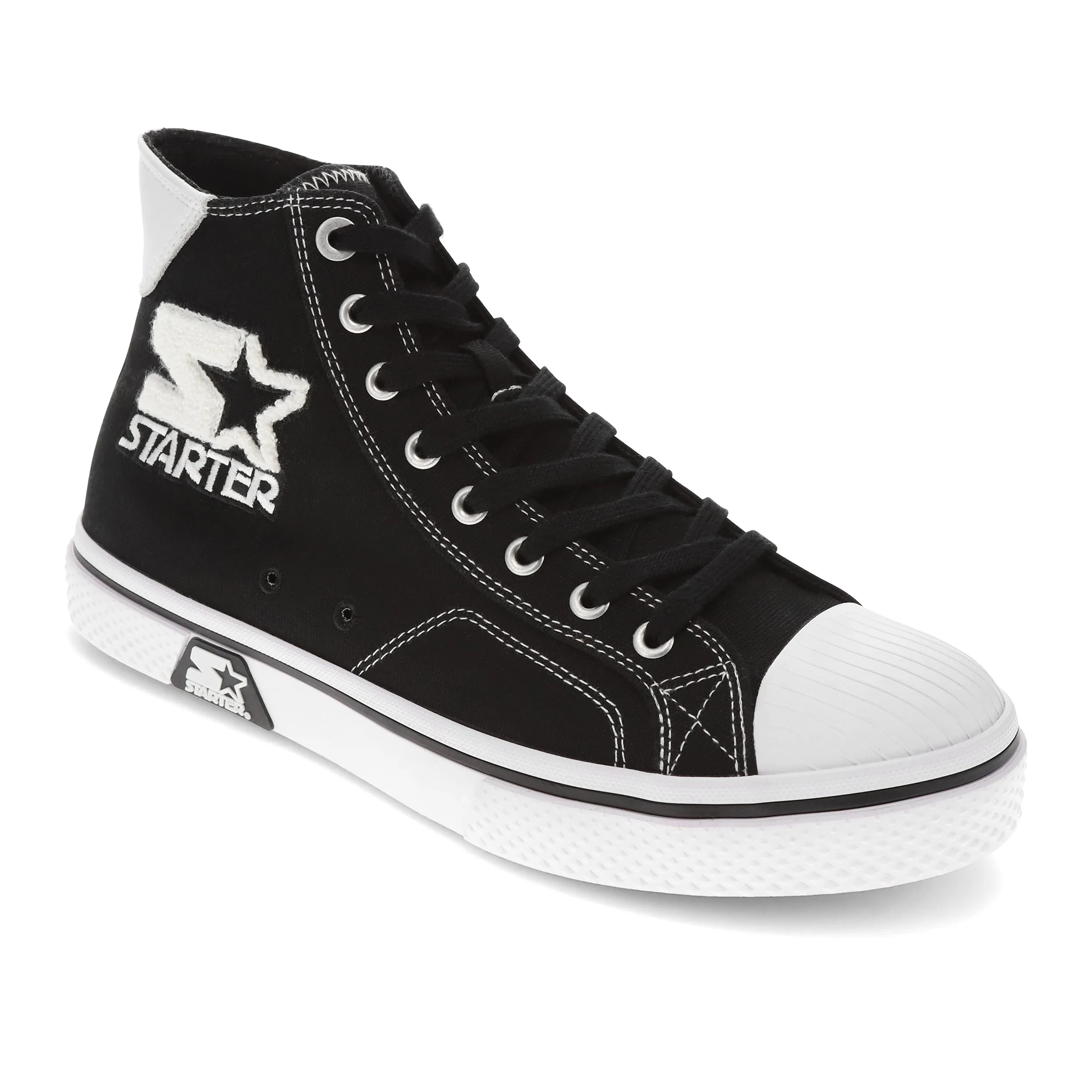 Starter Mens Tradition 71 Hi Canvas Hightop Casual Sneaker Shoe