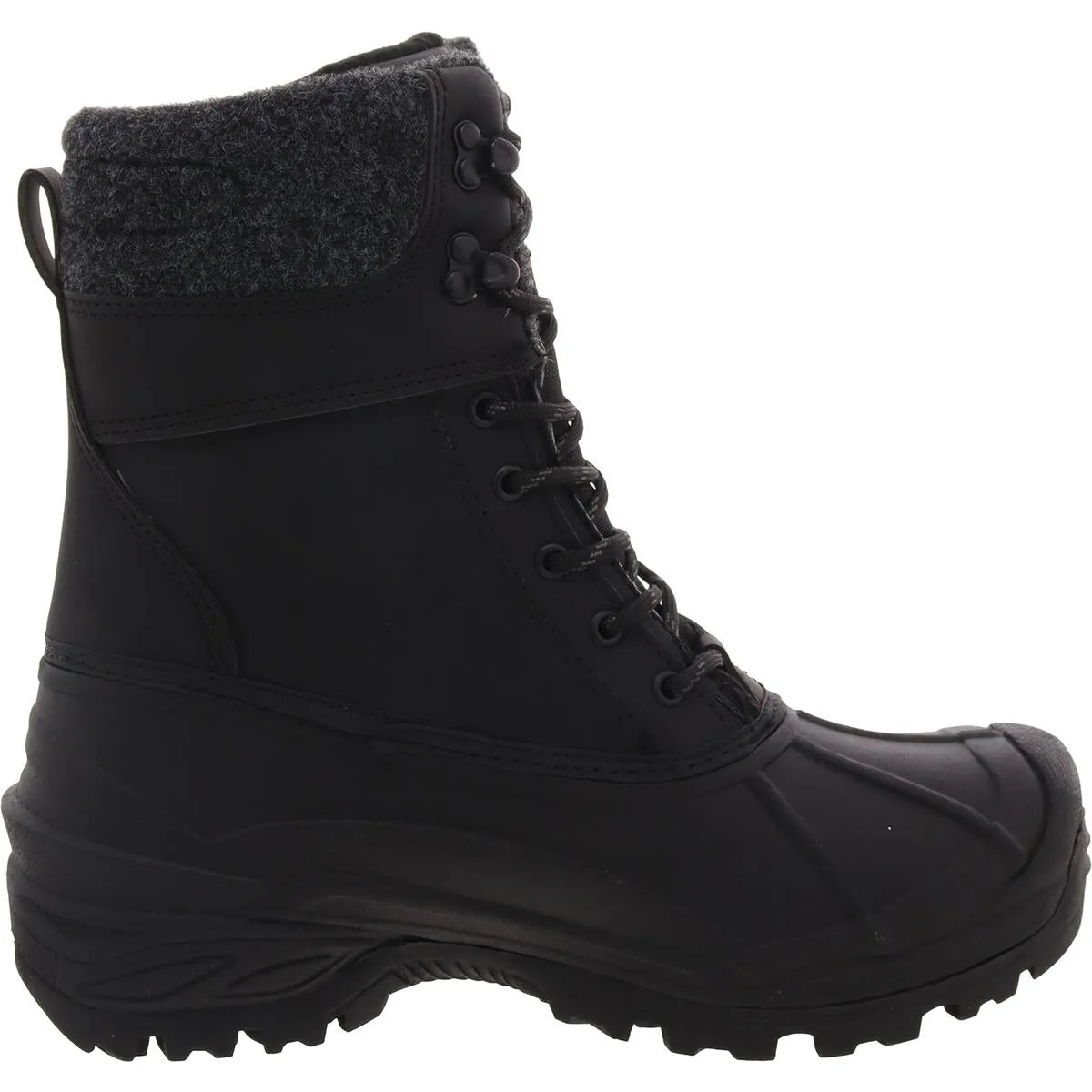 Tasco Mens Solid Man Made Winter & Snow Boots