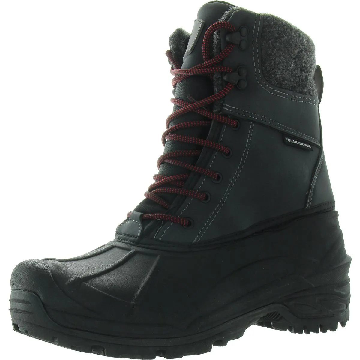 Tasco Mens Solid Man Made Winter & Snow Boots