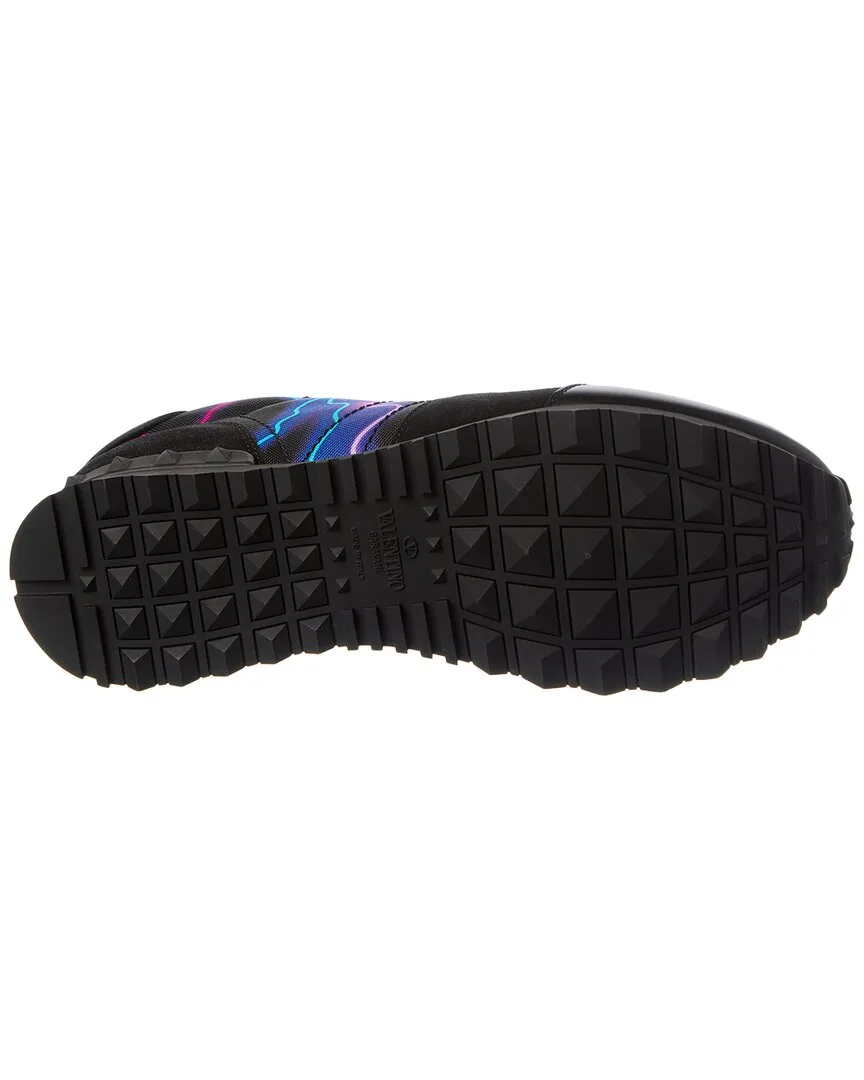 Valentino Canvas & Leather Sneaker