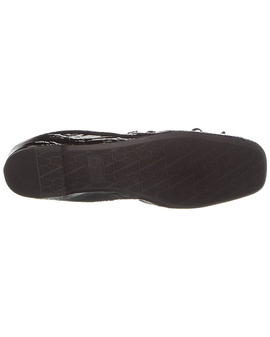 Valentino VLogo Signature Patent Flat