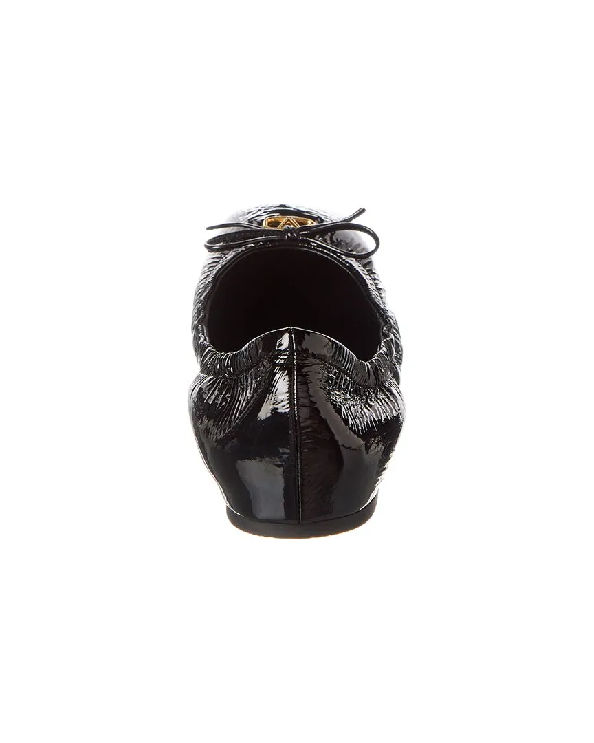 Valentino VLogo Signature Patent Flat