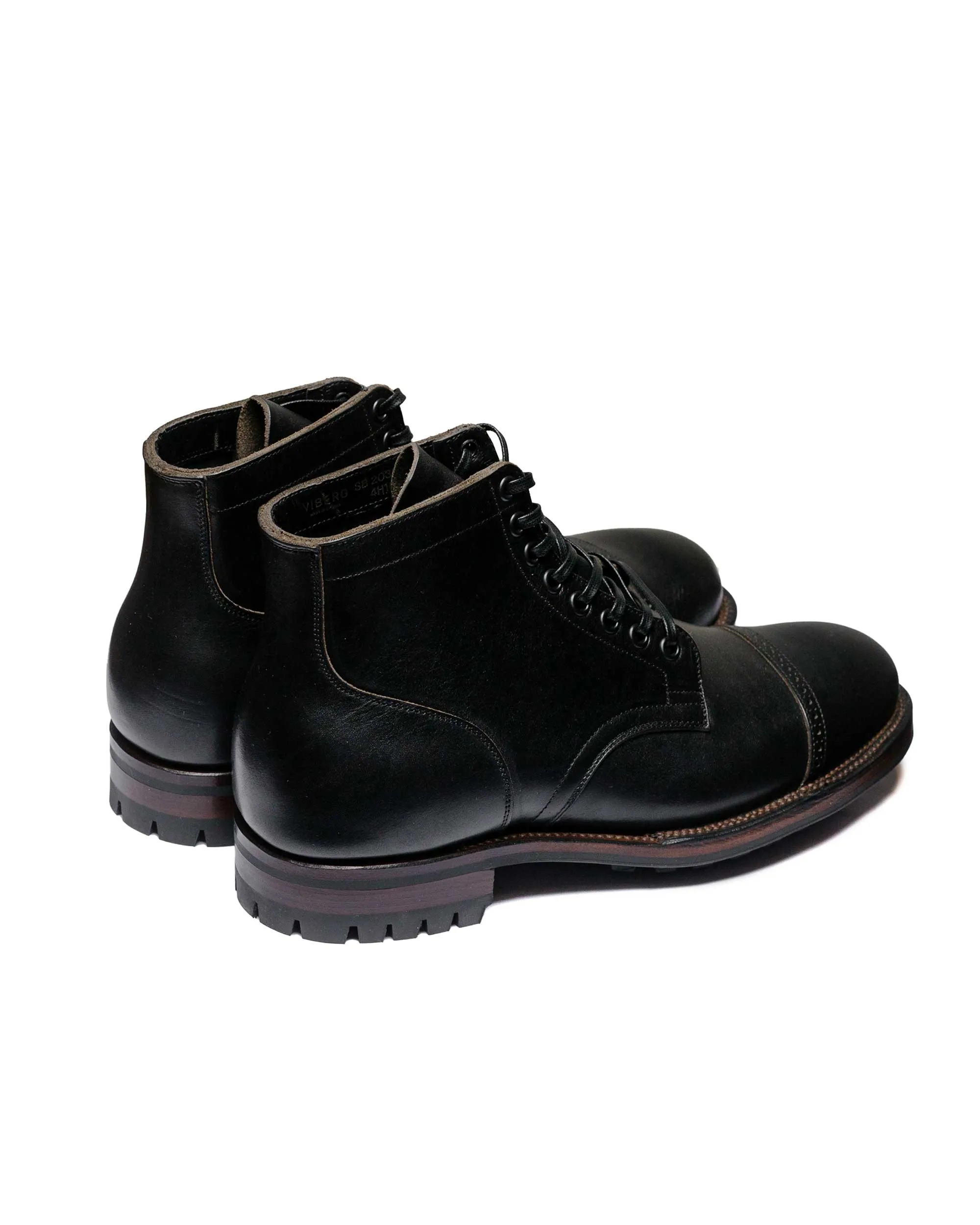 Viberg Service Boot 2030 BCT Black Wooly Chromexcel